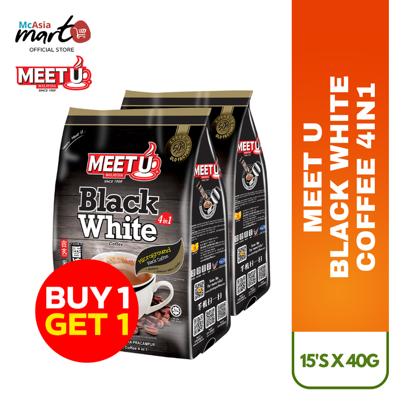 MEET U BLACK WHITE COFFEE BUY 1 TAKE 1 - MCASIA