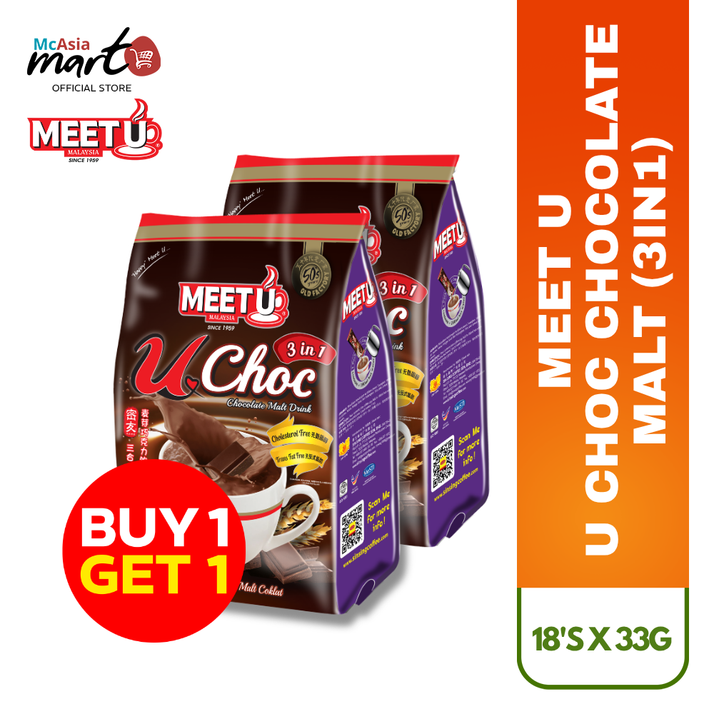 MEET U UCHOC MALT DRINK BUY 1 GET 1 - MCASIA