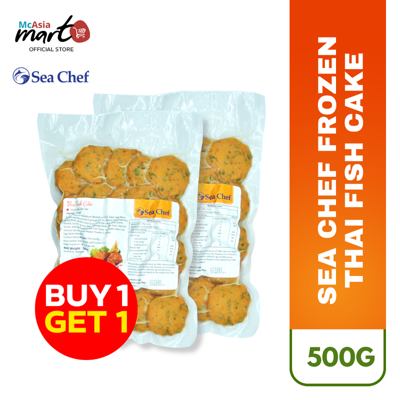 SEA CHEF FROZEN THAI FISH CAKE BUY 1 TAKE 1 - MCASIA