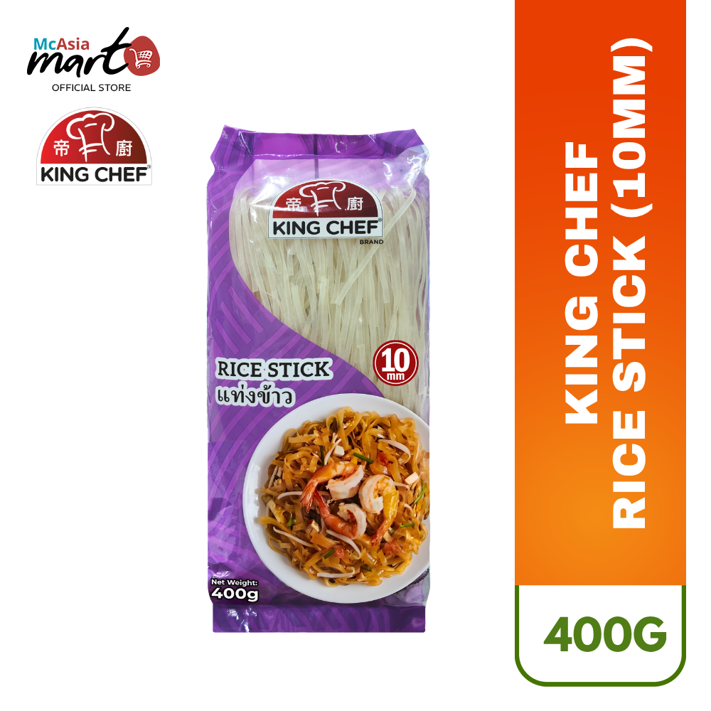 KING CHEF RICE STICK 10MM 400G - MCASIA