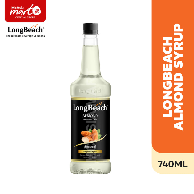 LONGBEACH ALMOND SYRUP 740 ML