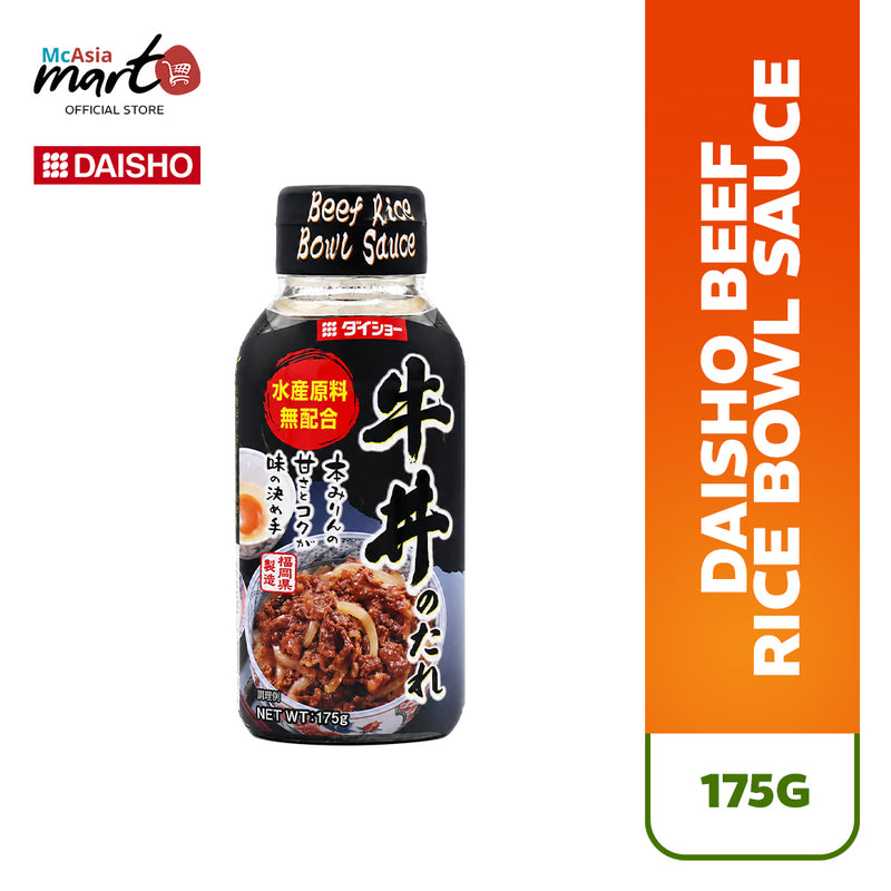 Daisho Beef Rice Bowl Sauce 175g - MCASIA