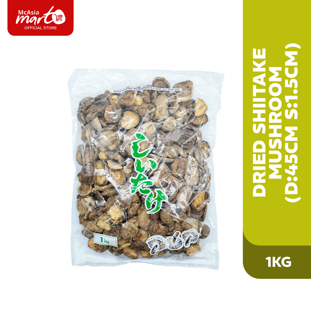 Dried Shiitake Mushroom (D:45Cm S:1.5Cm) 1Kg