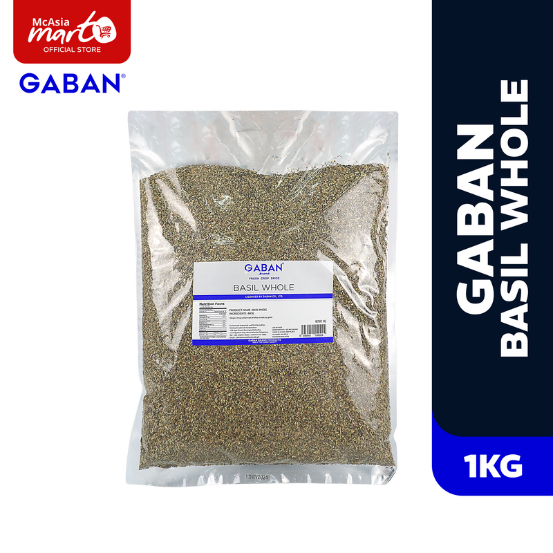 GABAN BASIL WHOLE 1KG