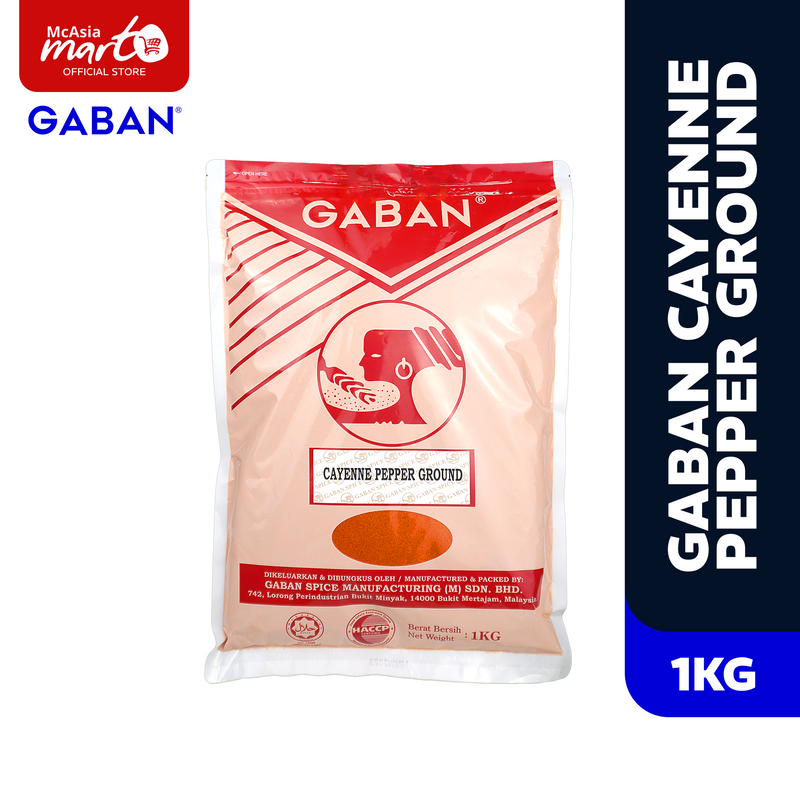 GABAN CAYENNE PEPPER GROUND 1KG