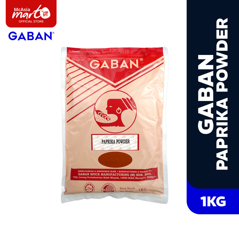 GABAN PAPRIKA POWDER 1KG