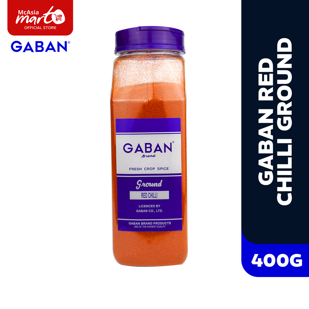 GABAN RED CHILLI GROUND 400G