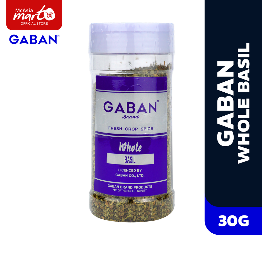 GABAN WHOLE BASIL 30G