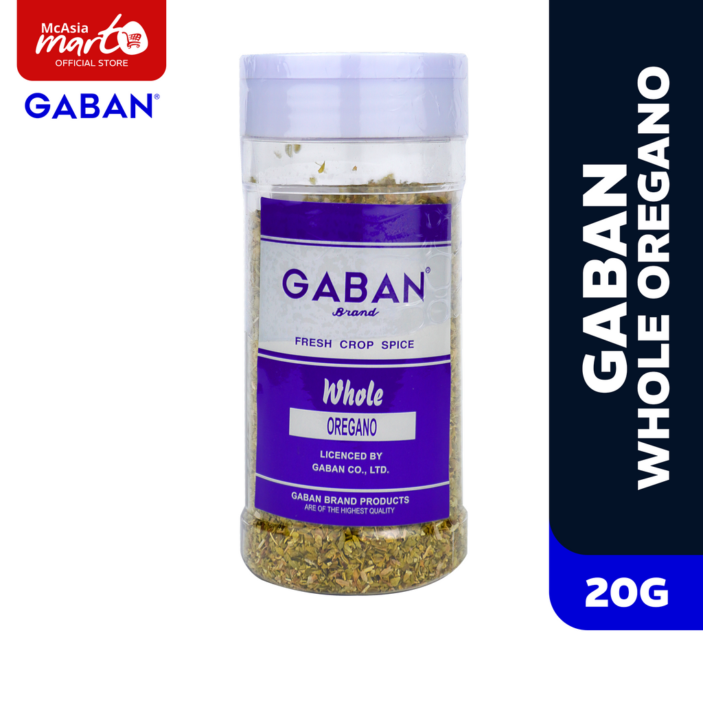 GABAN WHOLE OREGANO 20G