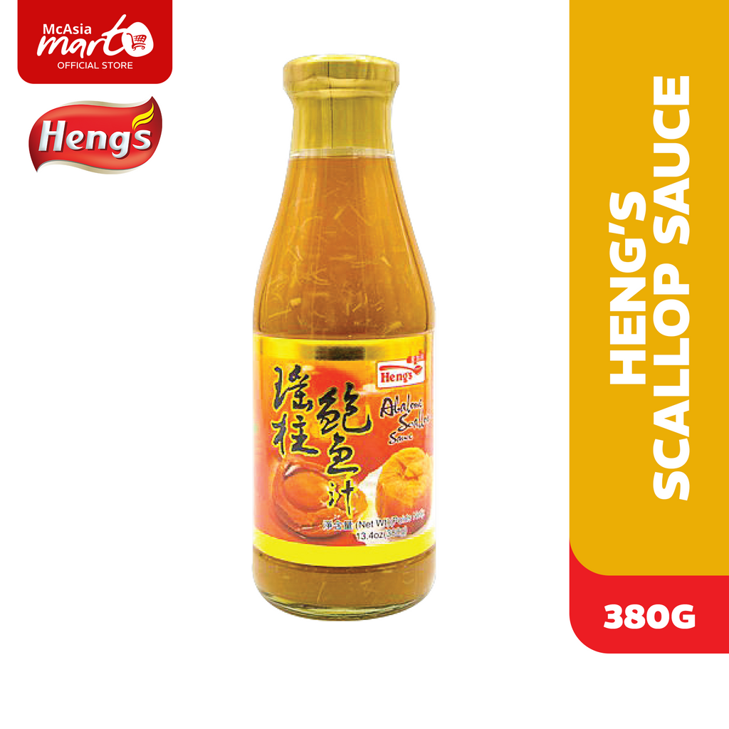 HENG'S SCALLOP SAUCE 380G - MCASIA (BEST TO CONSUME SEPTEMBER 2026)