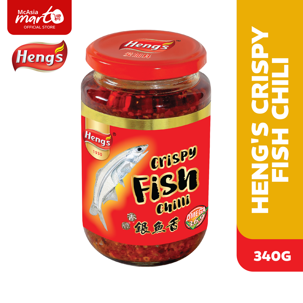 HENG'S CRISPY FISH CHILI 340G