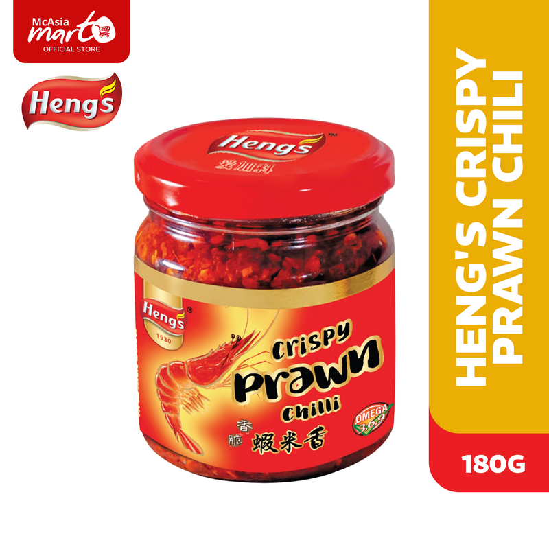 HENG'S CRISPY PRAWN CHILI 180G