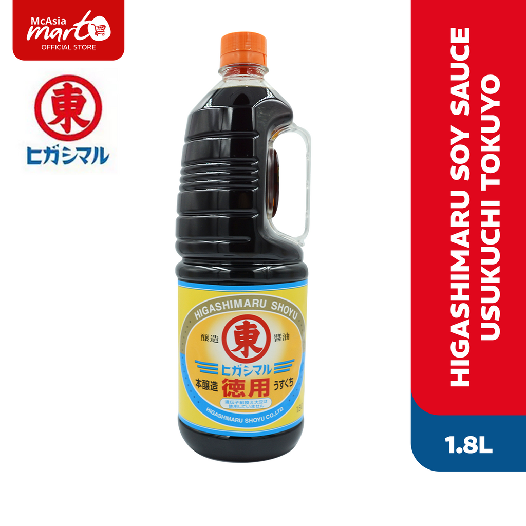 HIGASHIMARU SOY SAUCE USUKUCHI TOKUYO 1.8L