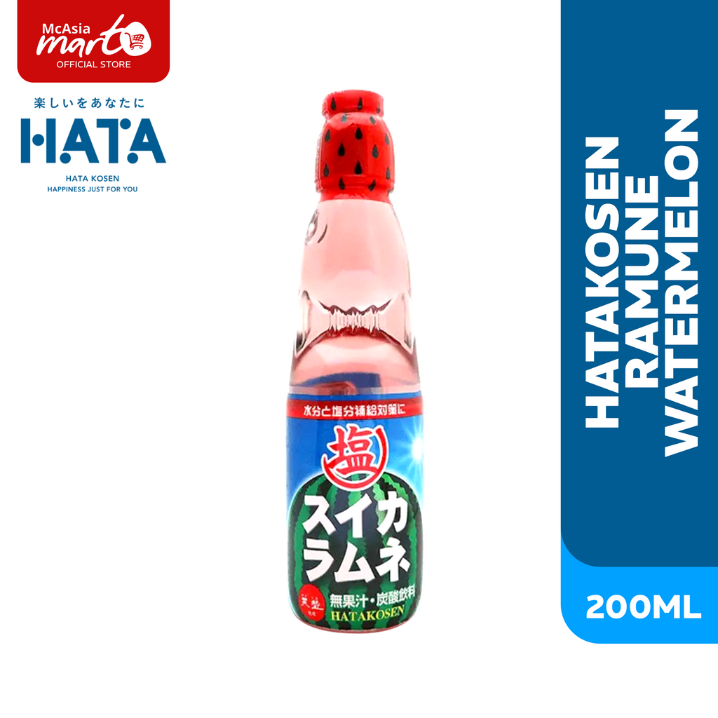 Hatakosen Ramune Watermelon 200Ml