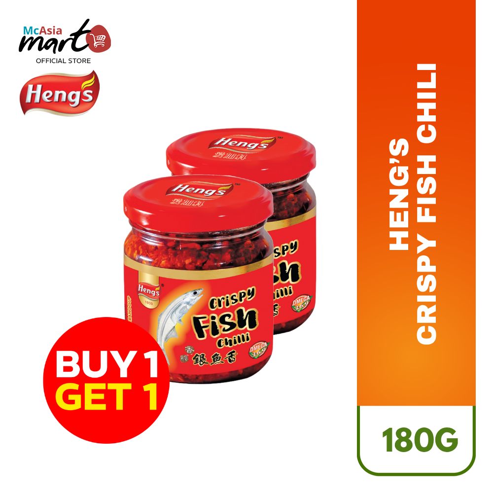 HENG'S CRISPY FISH SAUCE 180G BUY 1 GET 1
