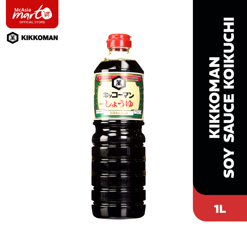 KIKKOMAN SOY SAUCE KOIKUCHI 1L