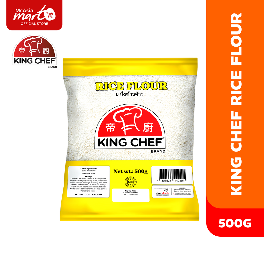 KING CHEF RICE FLOUR 500G - MCASIA