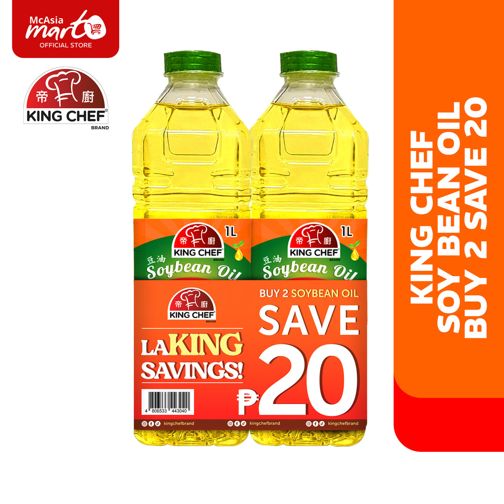 KING CHEF SOY BEAN OIL BUY 2 SAVE P20