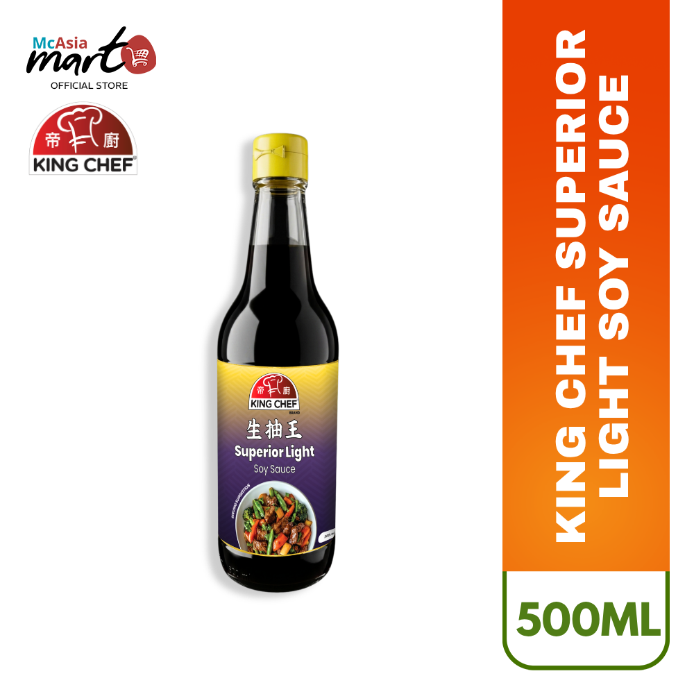 KING CHEF SUPERIOR LIGHT SOY SAUCE 500ML