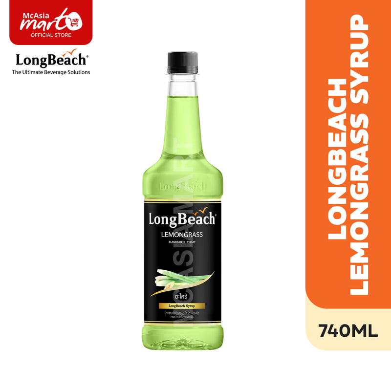 LONGBEACH LEMONGRASS SYRUP 740 ML