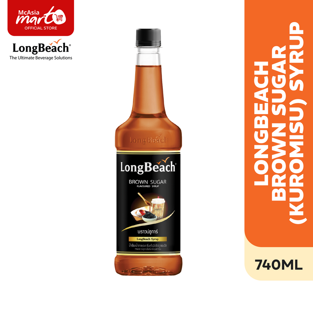 LONGBEACH BROWN SUGAR (KUROMISU) SYRUP 740 ML