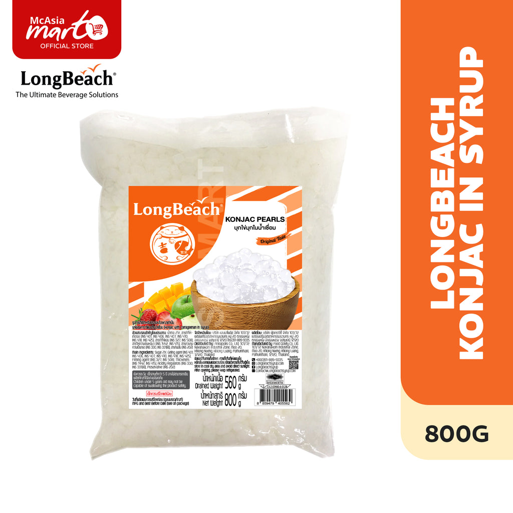 LONGBEACH KONJAC IN SYRUP 800G