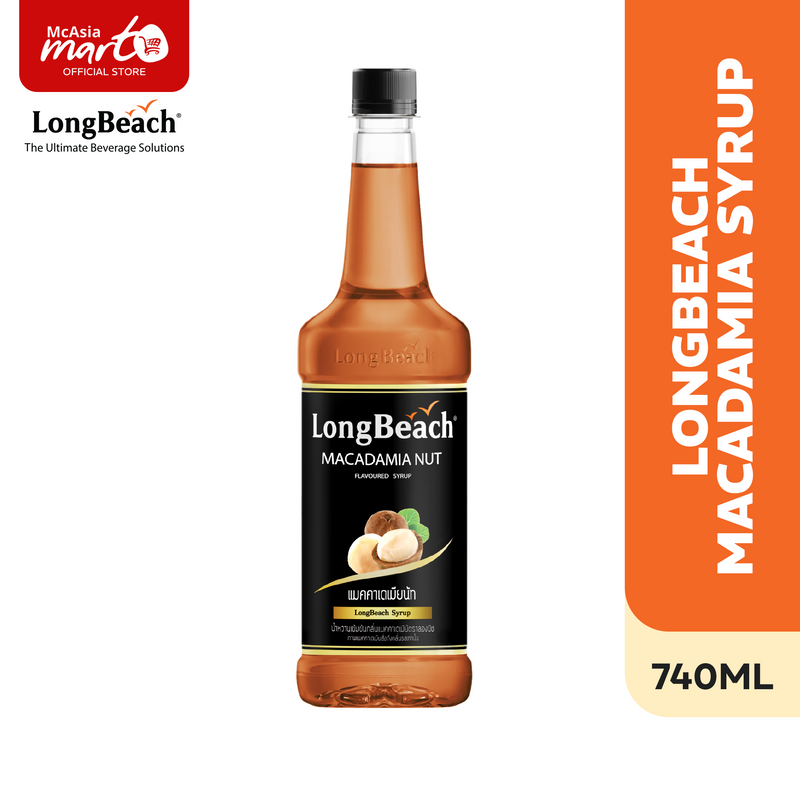 LONGBEACH MACADAMIA SYRUP 740 ML