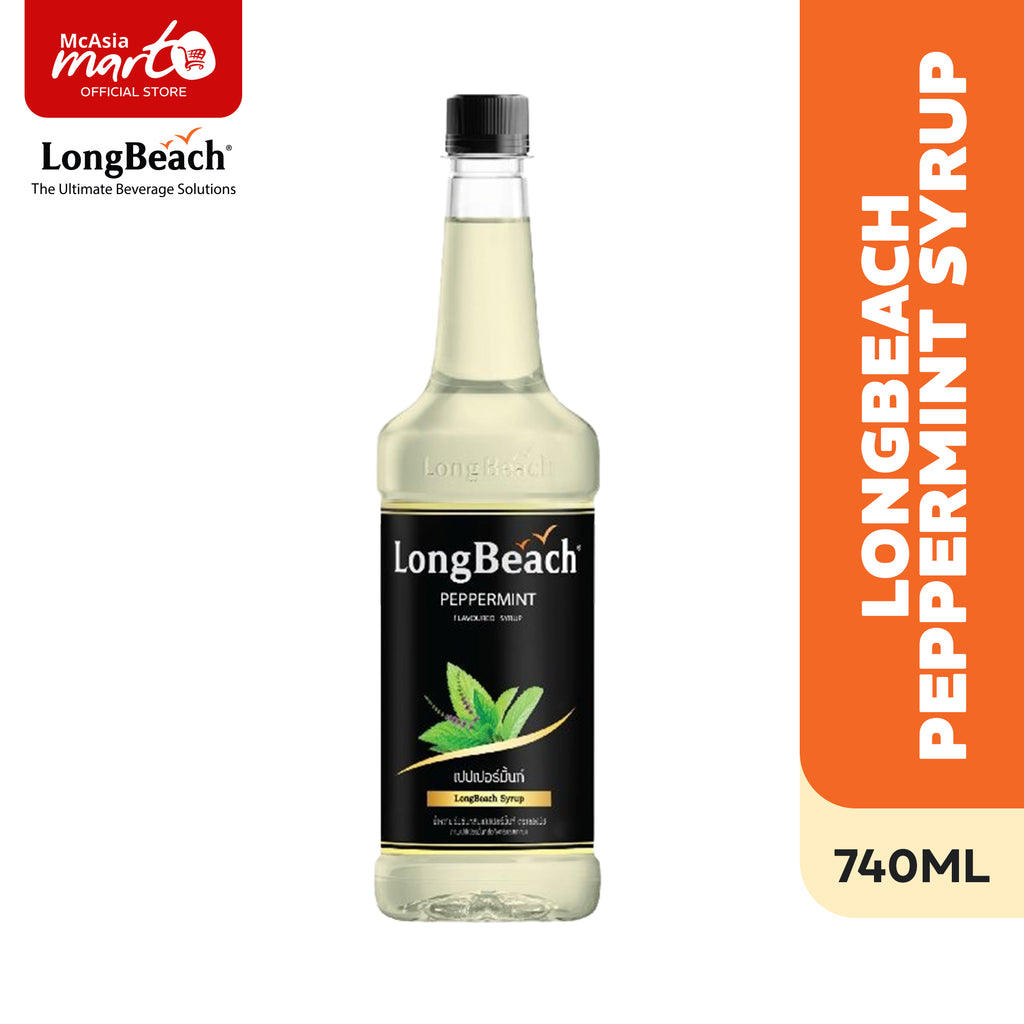 LONGBEACH PEPPERMINT SYRUP 740ML