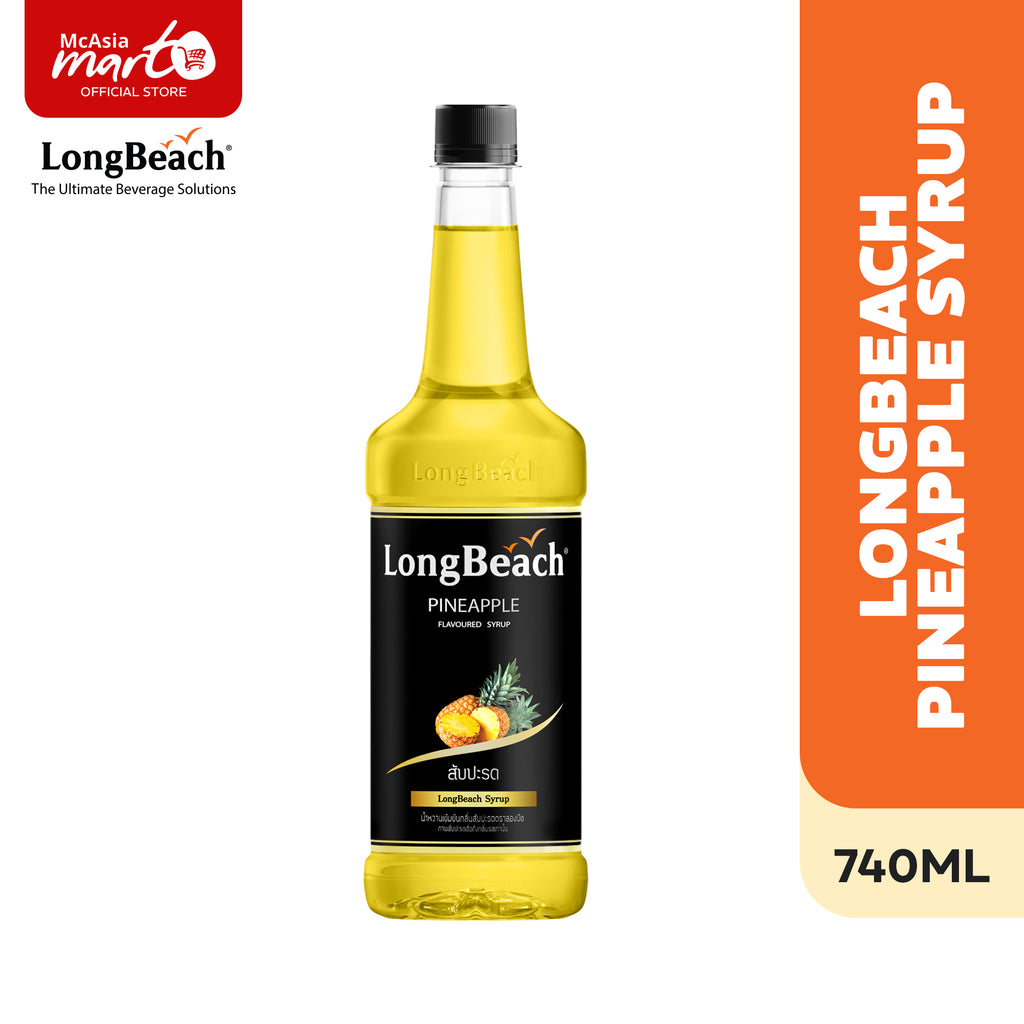 LONGBEACH PINEAPPLE SYRUP 740ML