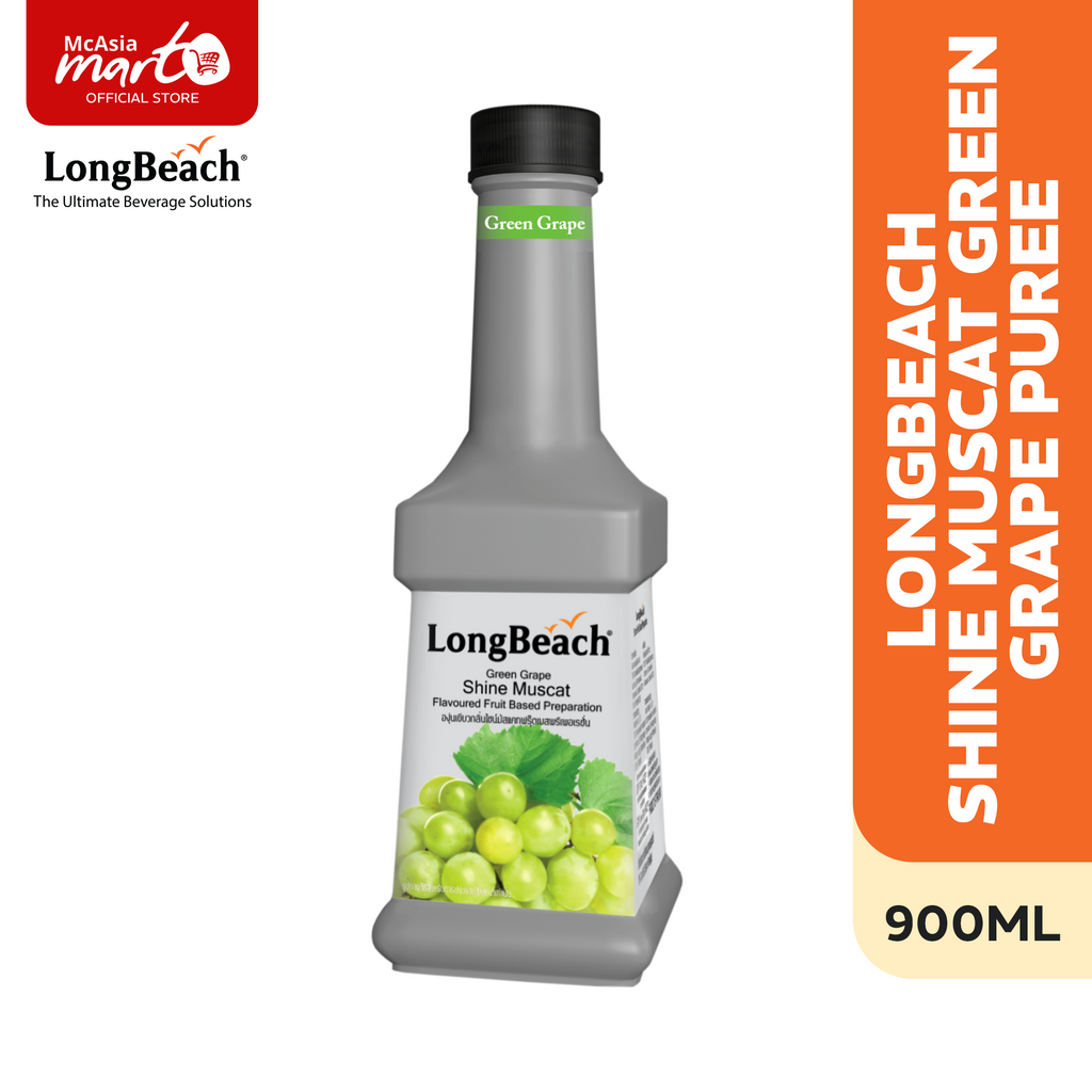 LONGBEACH SHINE MUSCAT GREEN GRAPE PUREE 900 ML