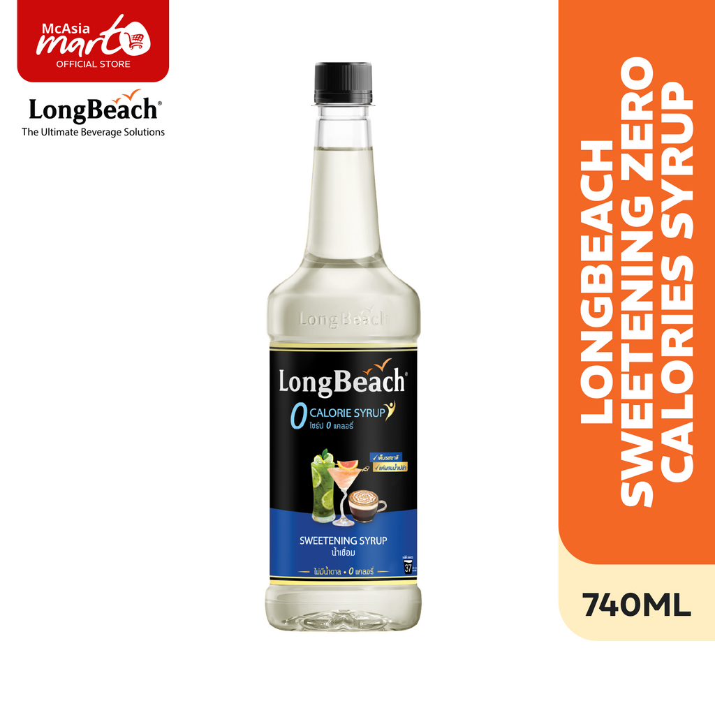 LONGBEACH SWEETENING ZERO CALORIES SYRUP 740 ML