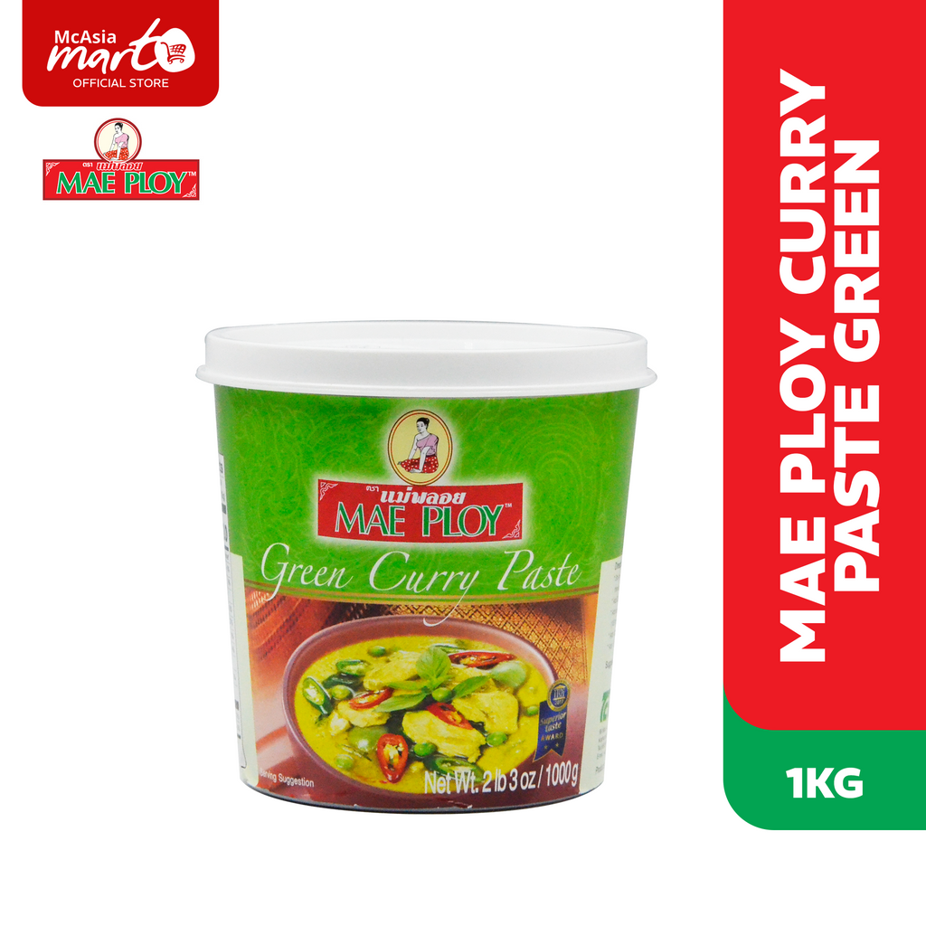 MAE PLOY CURRY PASTE GREEN 1KG