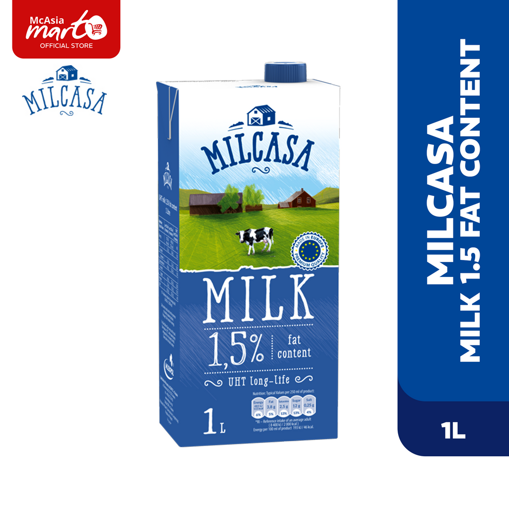 MILCASA LOW FAT MILK 1.5% PCT