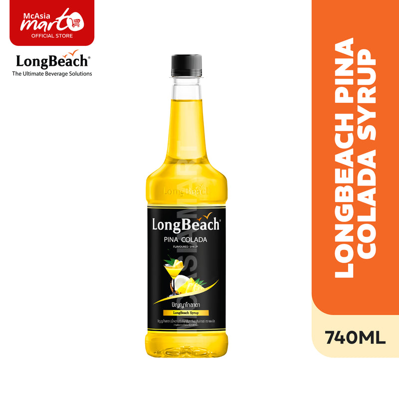 LONGBEACH PINA COLADA SYRUP 740 ML