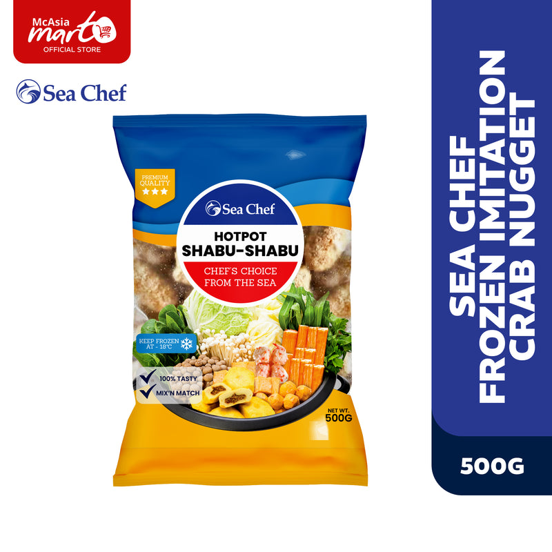 SEA CHEF FROZEN IMITATION CRAB NUGGET 500G