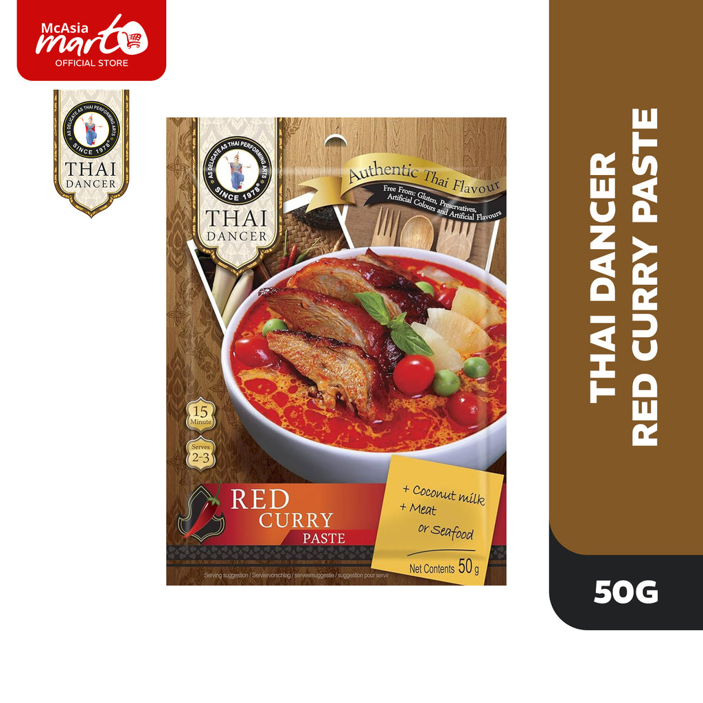 THAI DANCER RED CURRY PASTE 50G