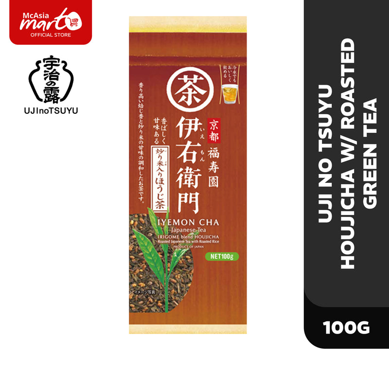 UJINOTSUYU HOUJICHA w/ ROASTED GREEN TEA 100G