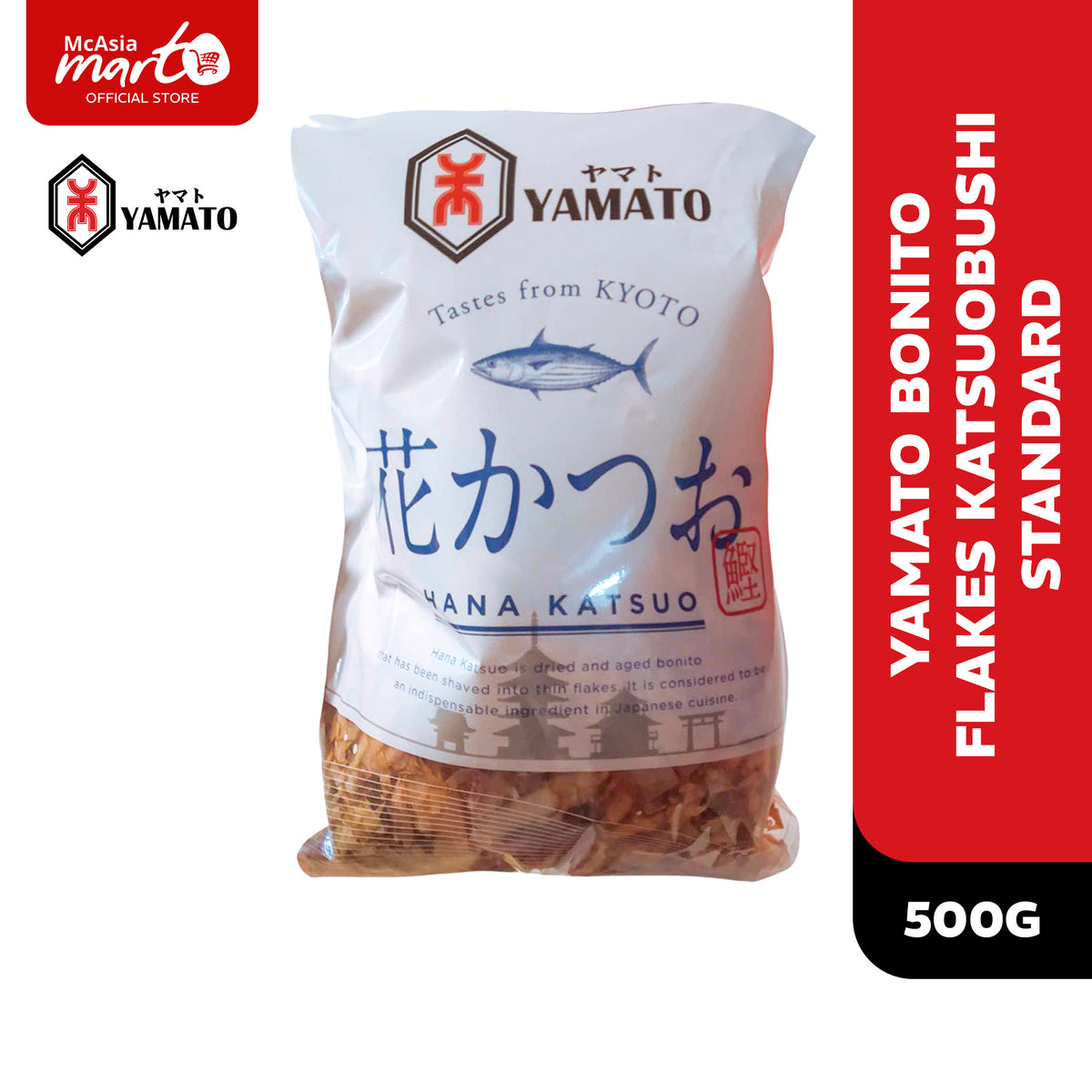 Shop Yamato Bonito Flakes Katsuobushi Standard 500G at McAsia Mart