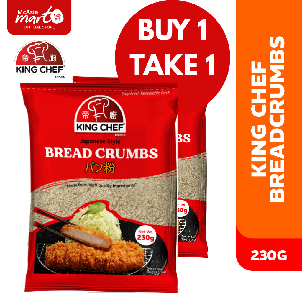 KING CHEF BREADCRUMBS 230g BUY 1 TAKE 1