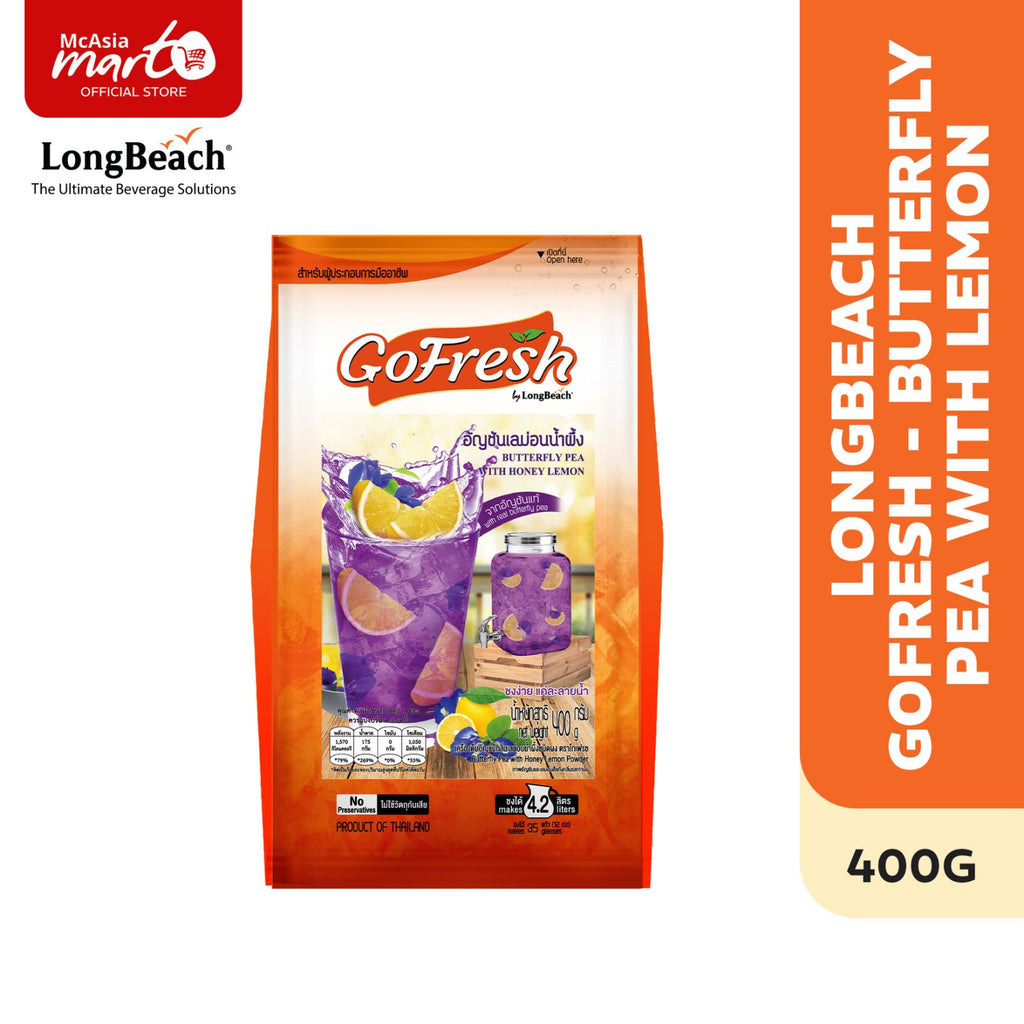 GOFRESH BUTTERFLY PEA WITH LEMON POWDER 400 G