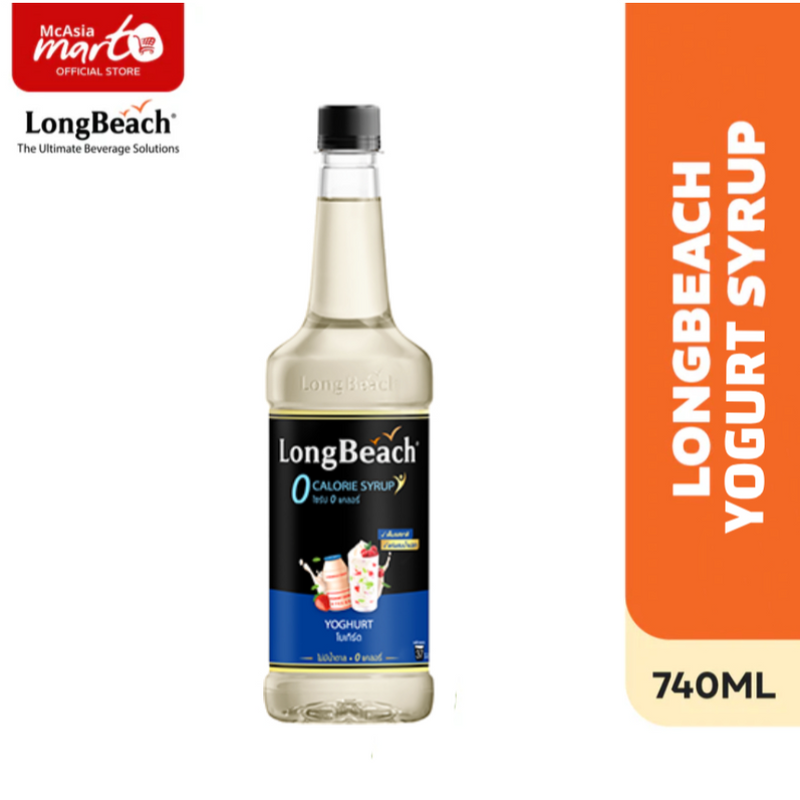 LONGBEACH YOGURT SYRUP 740 ML - MCASIA